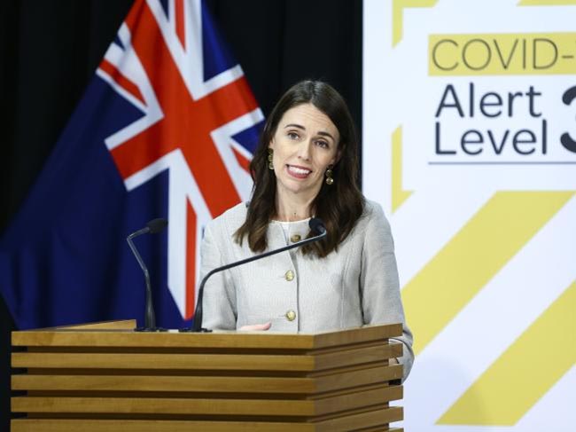 New Zealand Prime Minister Jacinda Ardern was a guest at the National Cabinet to discuss potential travel between Australia and New Zealand. Picture: Hagen Hopkins