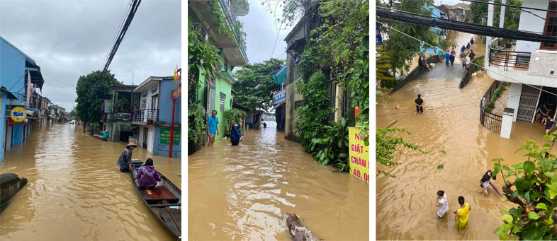 Lụt ở Huế, Việt Nam