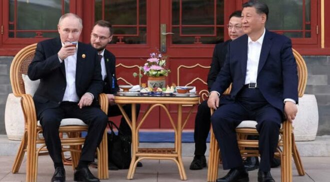 Sau Trump, giờ đến lượt Putin thăm Bắc Kinh