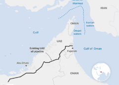 UAE gấp rút xây đường ống dẫn dầu, tránh eo biển Hormuz